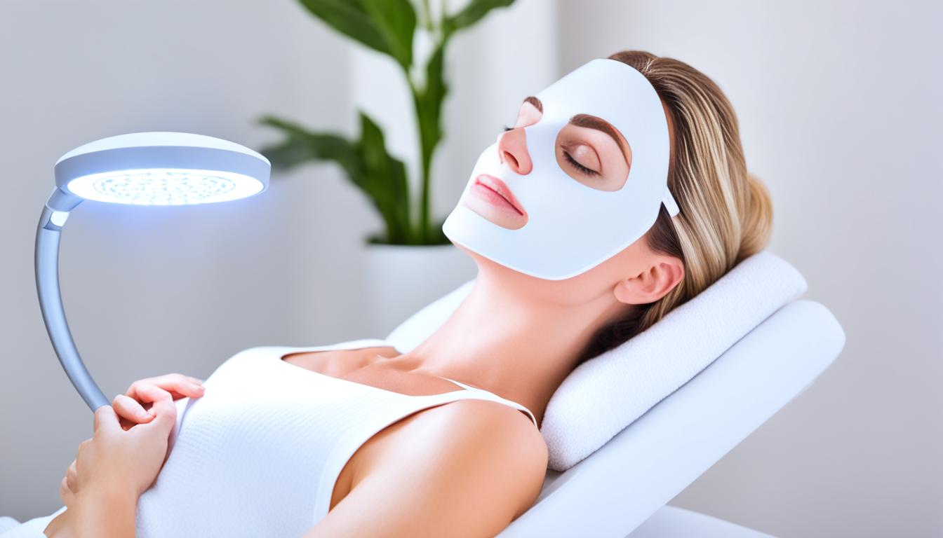 Home facial rejuvenation, Skin care light device, LED skin treatment benefits