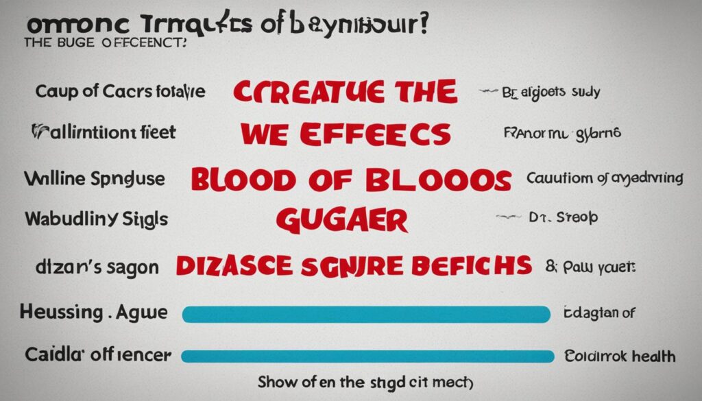 blood sugar complete side effects